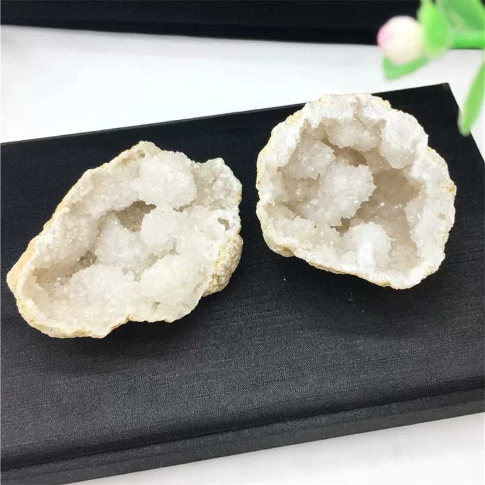 Achat Geode Kristall Ornament – Aroma Diffusor für Büro & Heim Deko