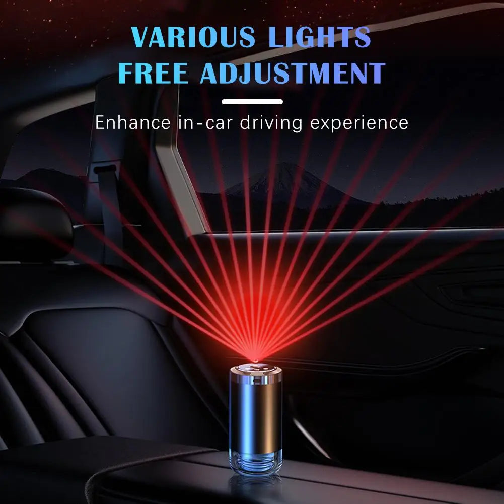 Wiederaufladbarer Auto Lufterfrischer mit 5 Stufen einstellbarem Aroma-Diffusor
