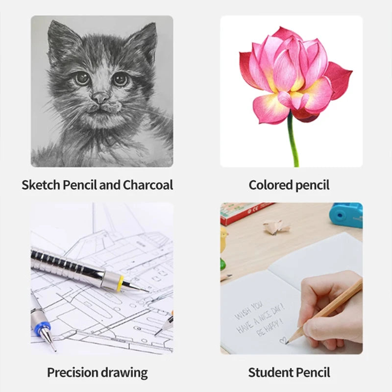 Einziehbarer Präzisionsradiergummi für Schule und Büro