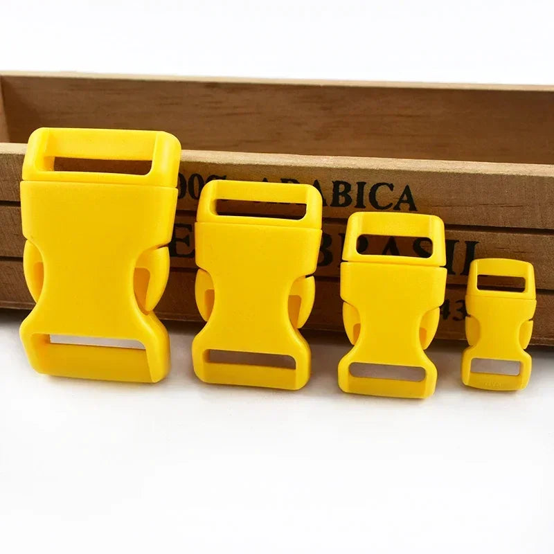 Verstellbare Kunststoff Schnallen für Paracord Armbänder und Hundehalsbänder