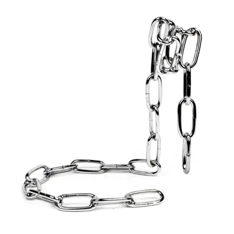 Kreative Metall Kette zum Hängen als Wein Rack und Dekoration