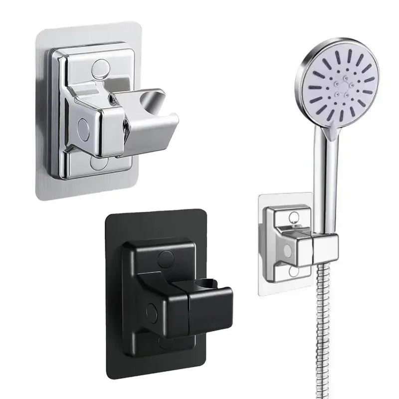 Verstellbarer Duschhalter mit 360 Grad Drehung Saugnapf ohne Bohren