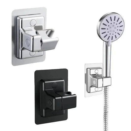 Verstellbarer Duschhalter mit 360 Grad Drehung Saugnapf ohne Bohren