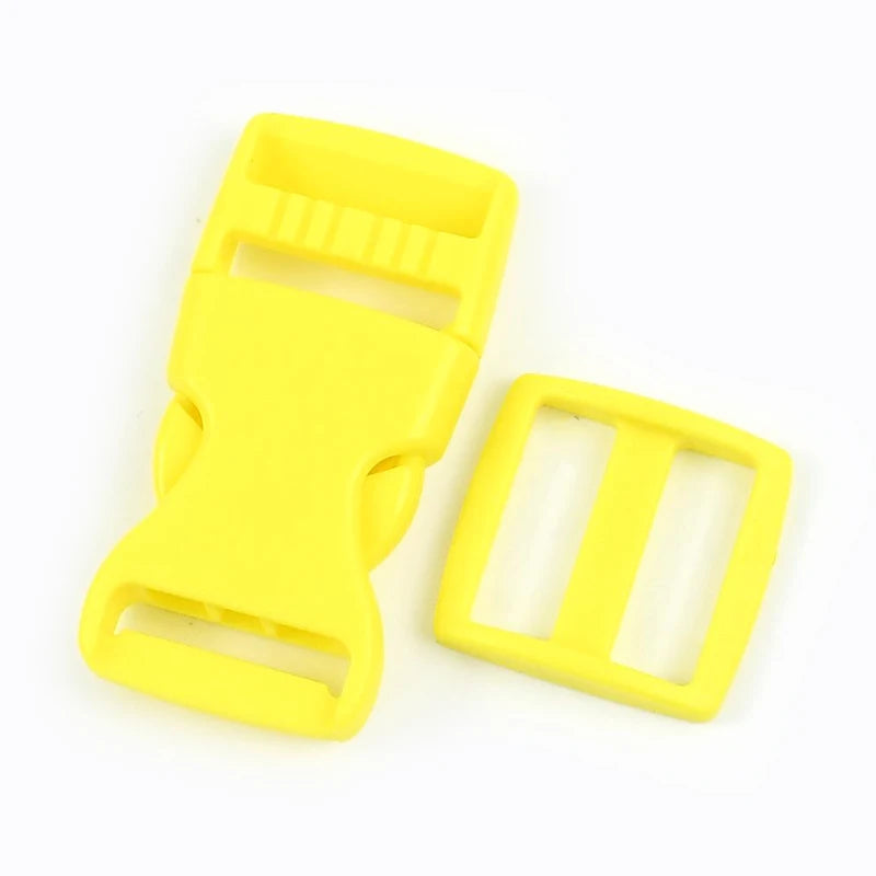 Vielseitige Kunststoff Schnallen & Karabinerhaken Sets – Größen wählbar