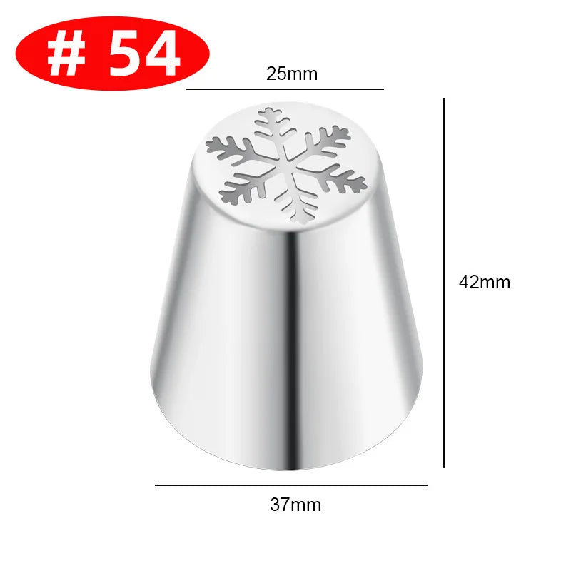 Premium Edelstahl Spritztüllen Set – 30+ Backdüsen für kreative Gebäck-Deko