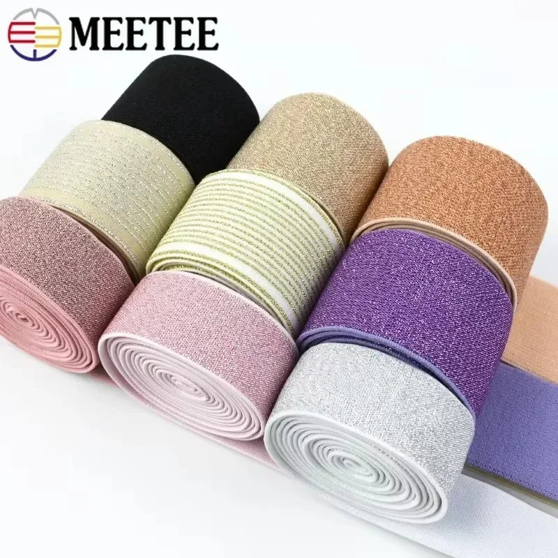 Vielseitiges Nylon Gummiband 25-50mm für Kleidung und DIY Projekte