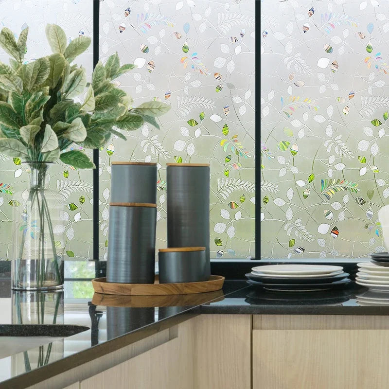 Statische Fensterfolie für mehr Privatsphäre und UV Schutz