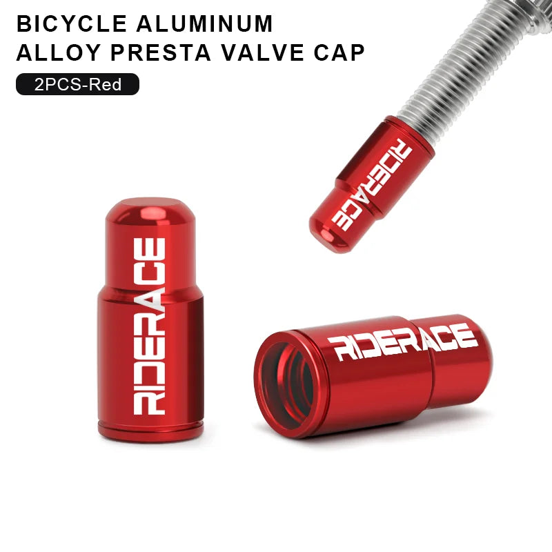 Robuste Aluminium Ventilkappe für Presta Ventile – CNC gefräst, staubdicht, MTB/Rennrad