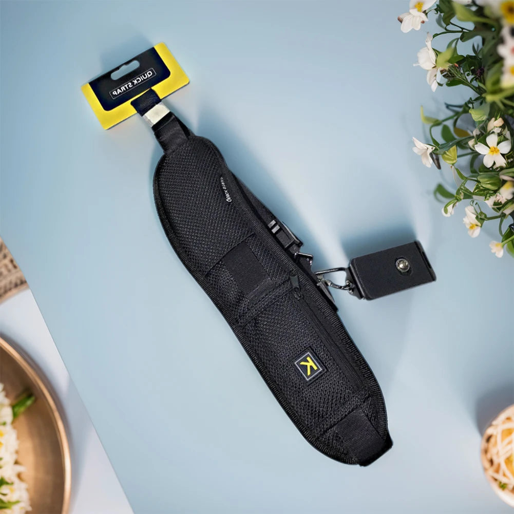 Verstellbarer Kameragurt für Schulter Nacken - Schnellverschluss Digital Kamera