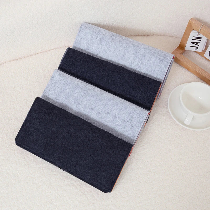 Schutzhülle aus Filz für mobile Geräte mit Fächerfach