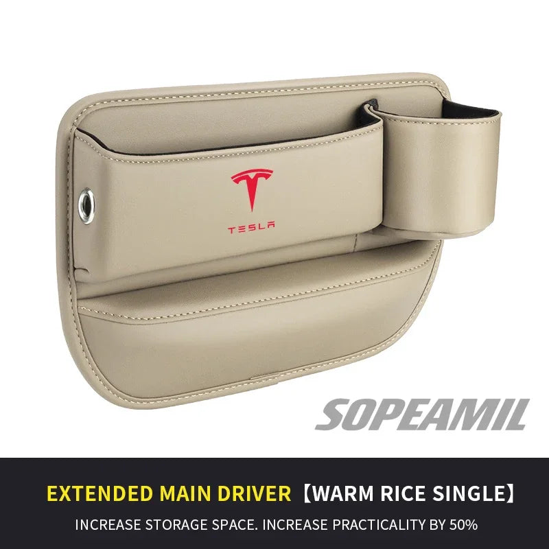 Praktische Auto Sitz Spalt Aufbewahrungsbox mit Becherhalter