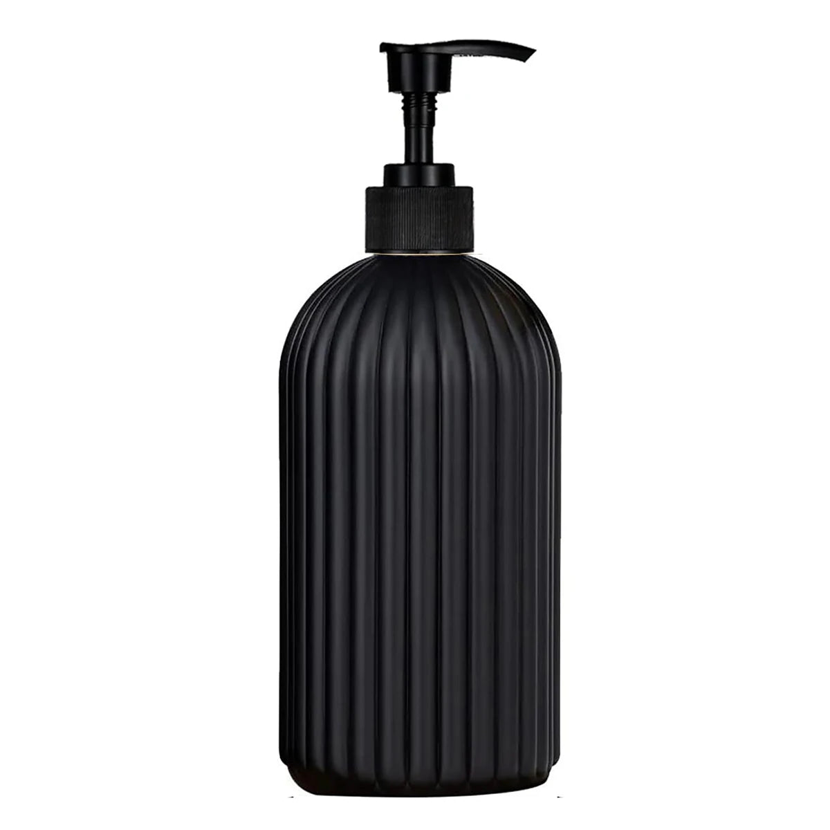 Mattschwarz nachfüllbarer Seifenspender für Duschwand Küche Bad