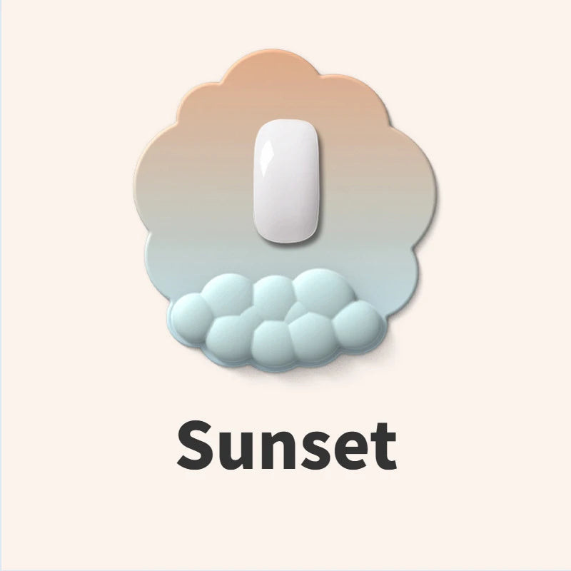 Ergonomisches Büro Set mit Handgelenkauflage und rutschfester Mauspad