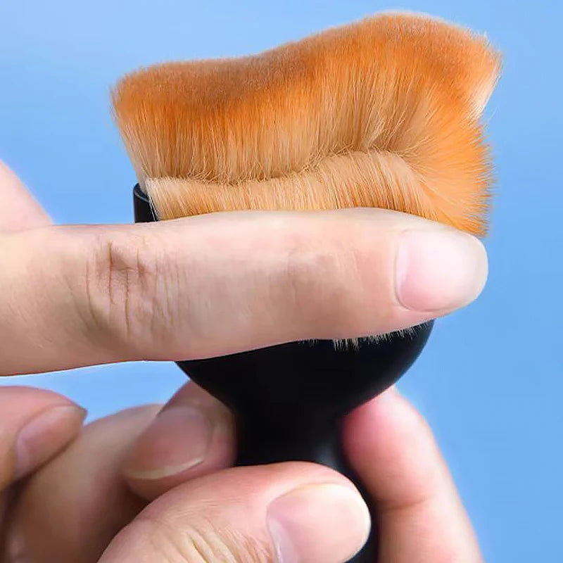 Weicher Reinigungspinsel für Auto Innenraum Tastatur Kamera mit Abdeckung