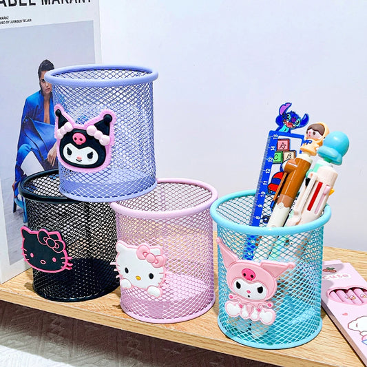 Metall Stifthalter als praktisches Schüler-Desktop-Organizer Zubehör