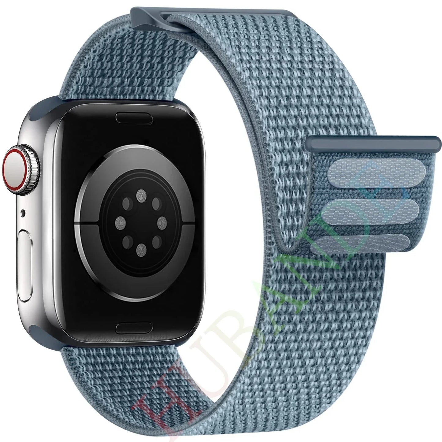 Atmungsaktives Nylonarmband für Smartwatch 38-49 mm, Unisex