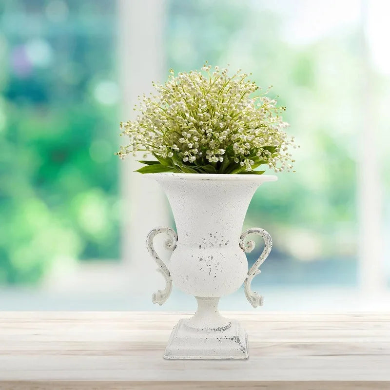 Retro Eisen Vase für Blumen, Heimdekoration und Hochzeit