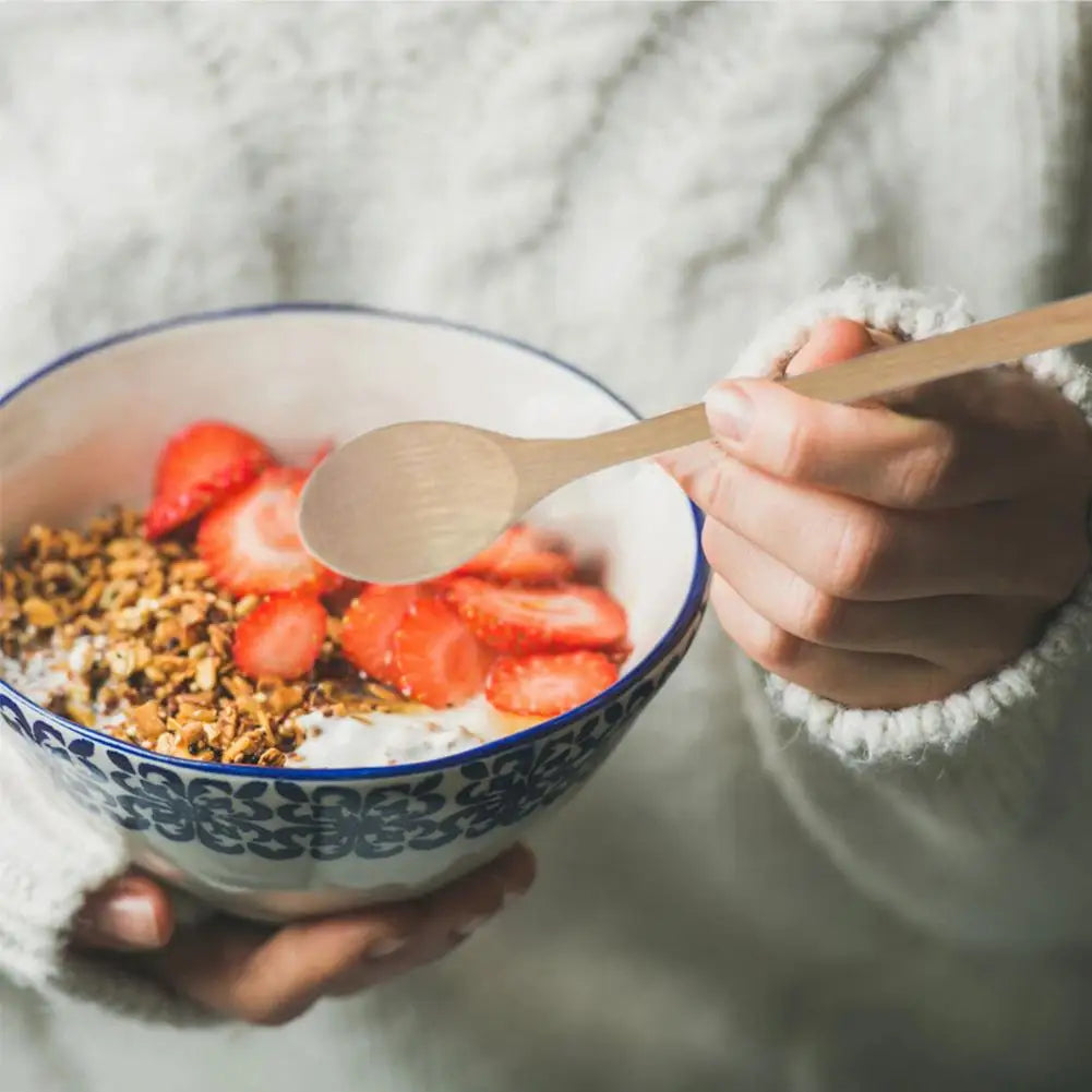 Holz Löffel Bambus Tee Löffel Küche Servierlöffel Kochwerkzeug 1 bis 3 Stück
