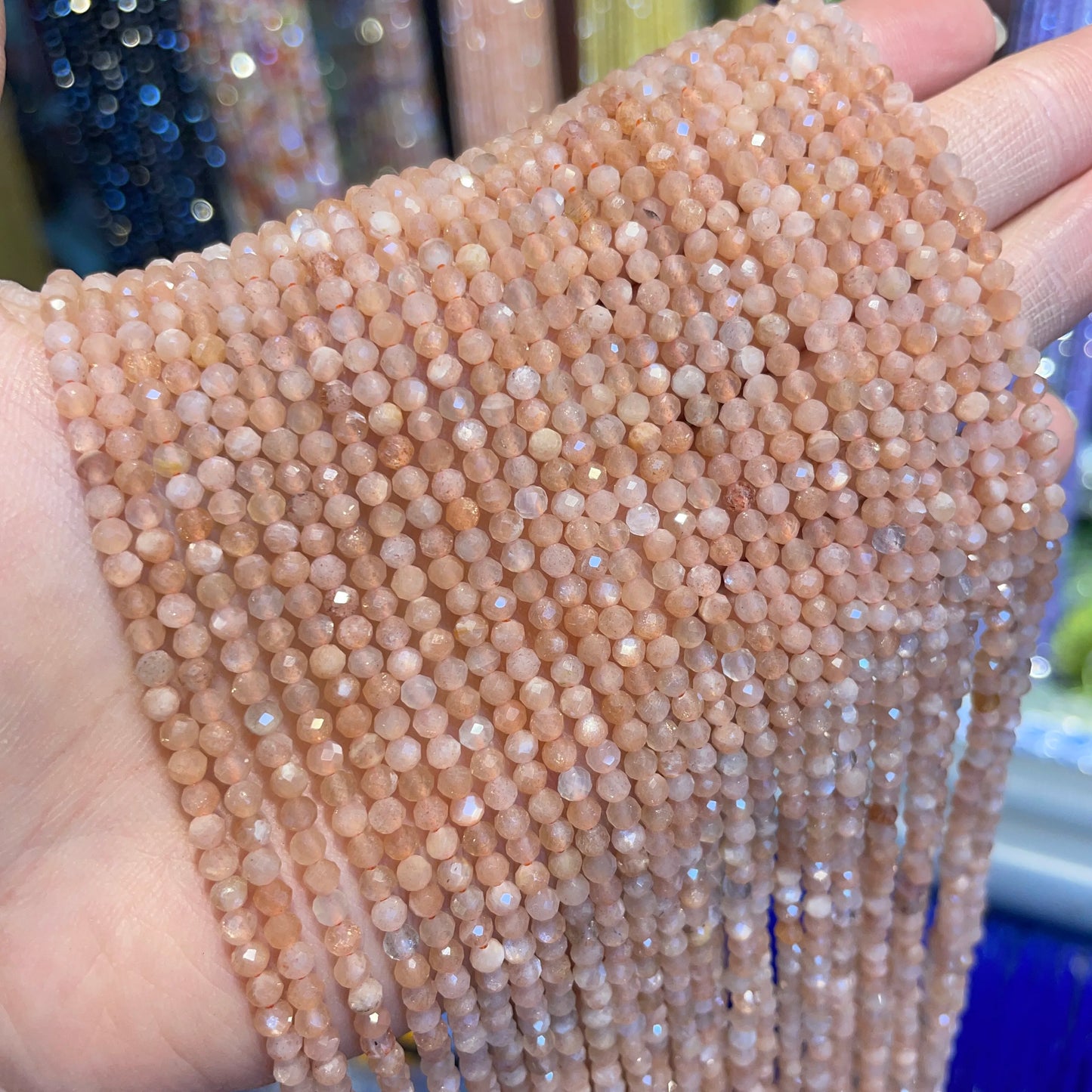2 mm Naturstein Amethyst Tigerauge Lapislazuli Perlen für Schmuckherstellung-Yabubest - Home & More