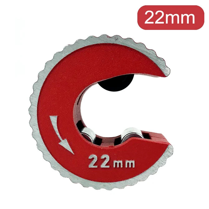 Präziser Rohrschneider: Aluminium, Selbstverriegelung, 15/22/28 cm für Profis