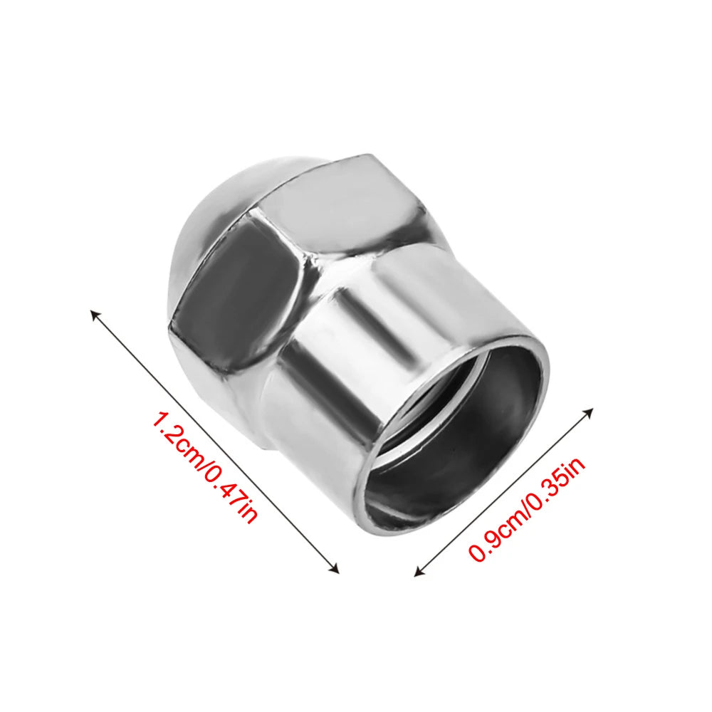 10/50er Set Reifenventilkappen mit O-Ring Kunststoff Staubschutz Universal