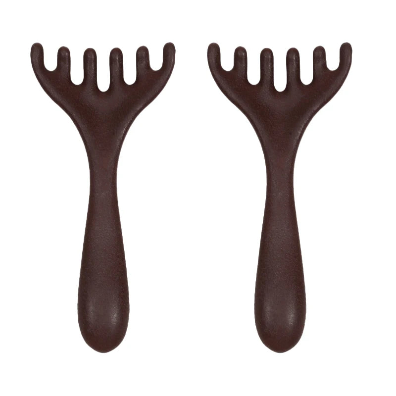 Holz Meridian Massage Kamm 6 Klauen Kopf Massagegerät für Entspannung-Yabubest - Home & More