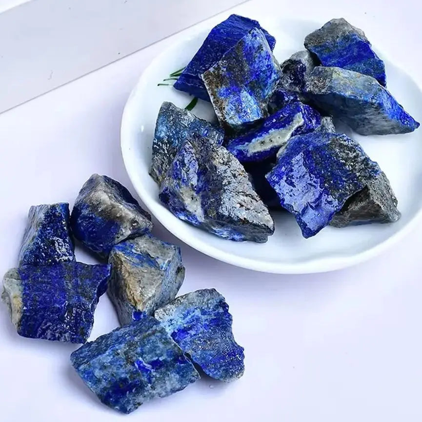 Natürlicher Lapislazuli Quarz Rohstein – Spiritueller Heilkristall