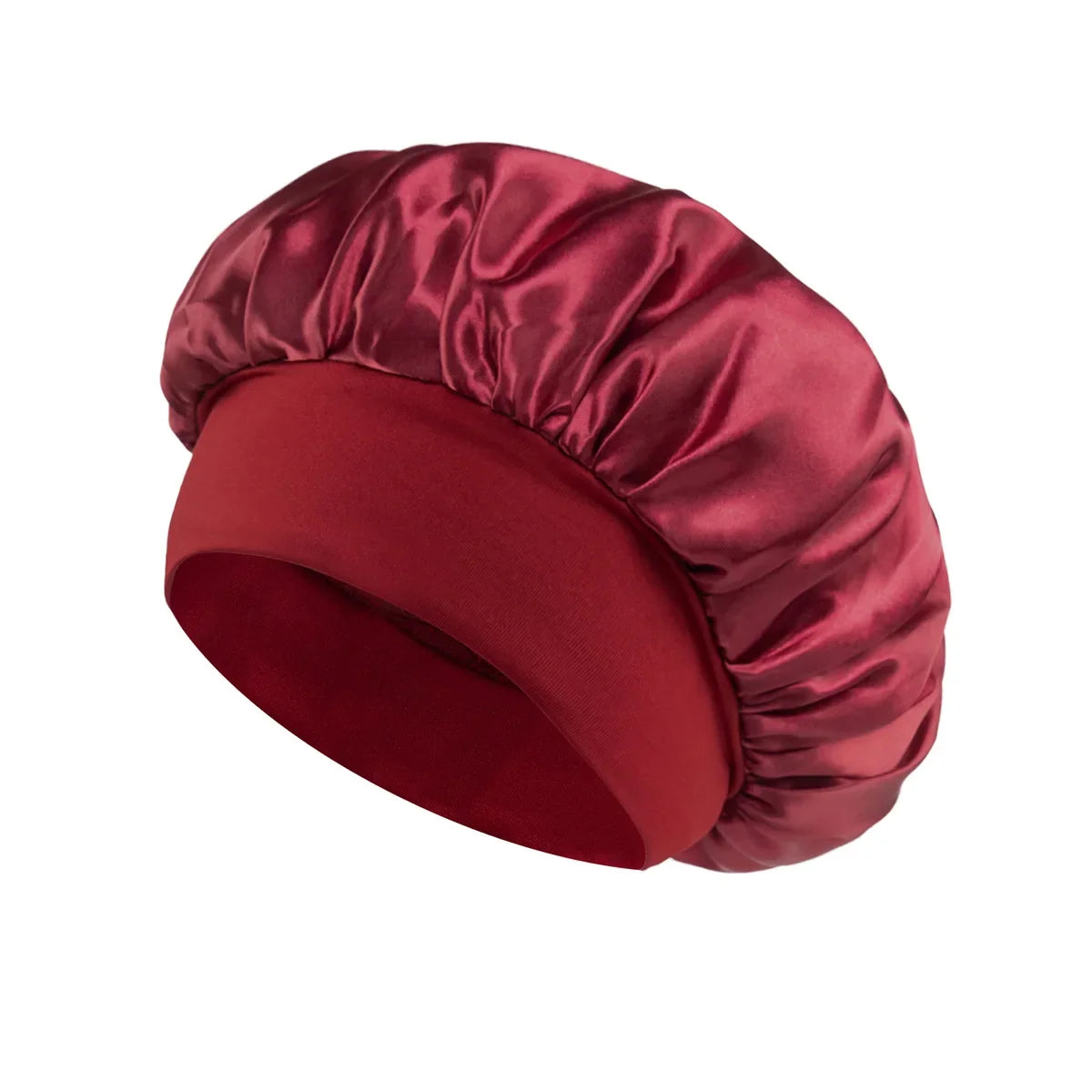 Elegante Satin-Haube für Damen – sanfter Haarsschutz - Komfort allzeit