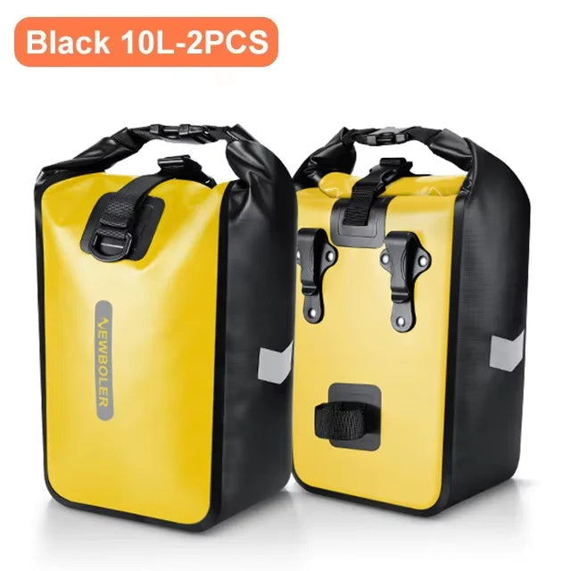 Wasserdichte Fahrrad Gabel Tasche 10L 20L Quick Release Sitz Stamm Tasche