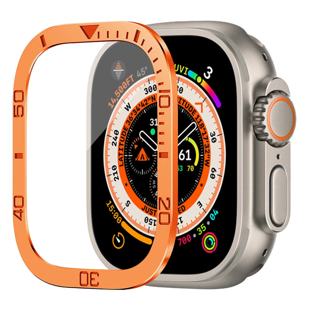 Kratzfeste Displayschutzfolie 3D-Schutz für Smartwatch 49 mm Ultra