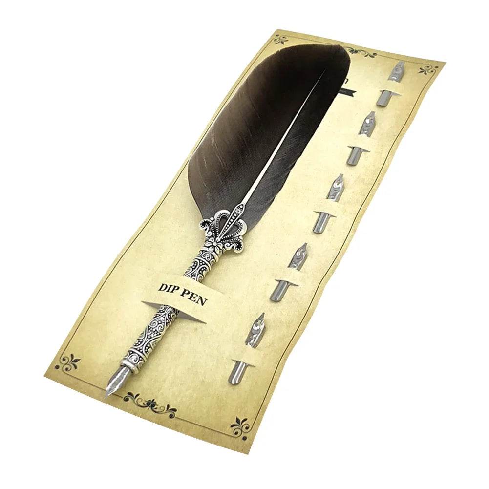 Elegantes Kalligraphie Tauchstift Set für stilvolles Schreiben