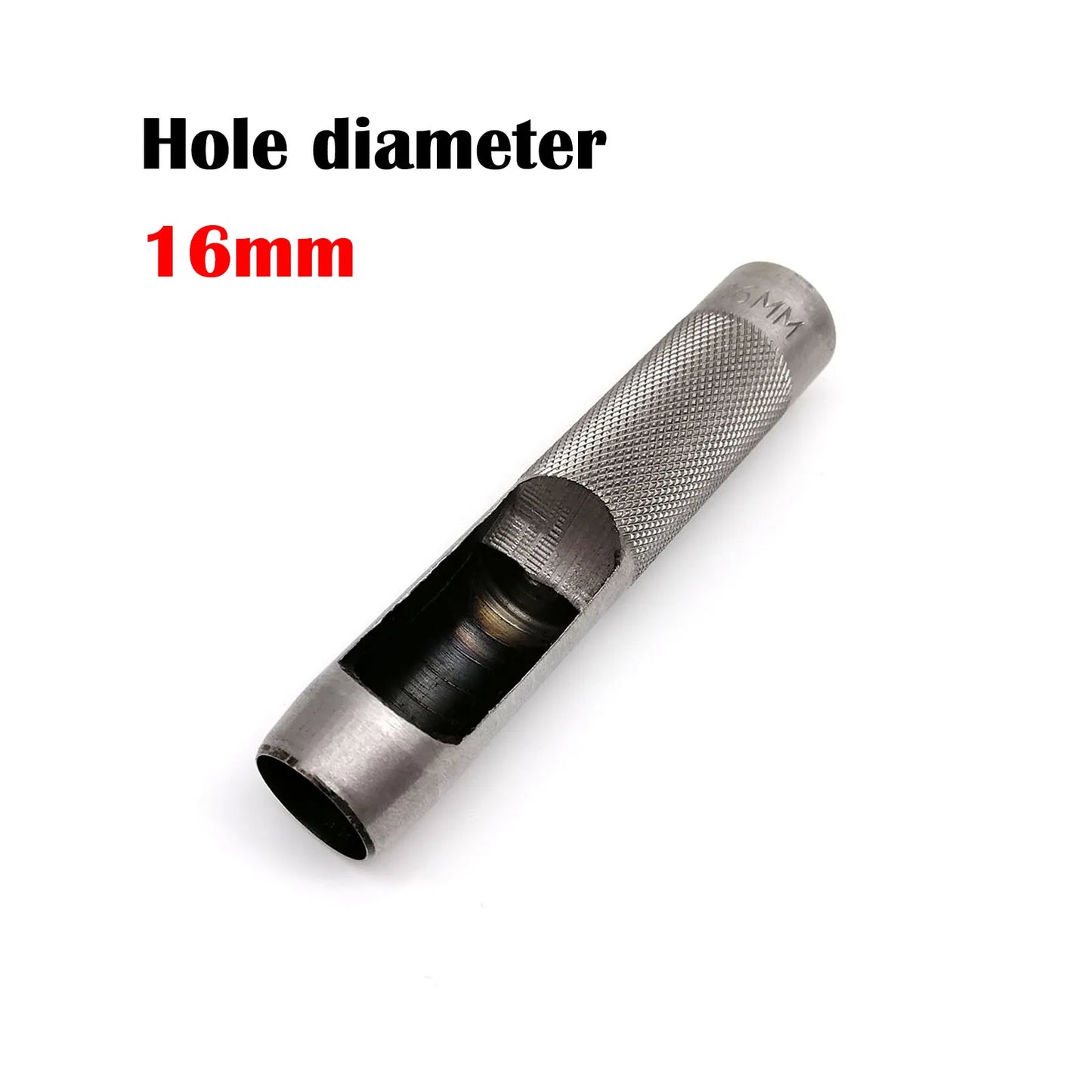 Vielseitiger runder Locher aus 45 Stahl für Lederhandwerk