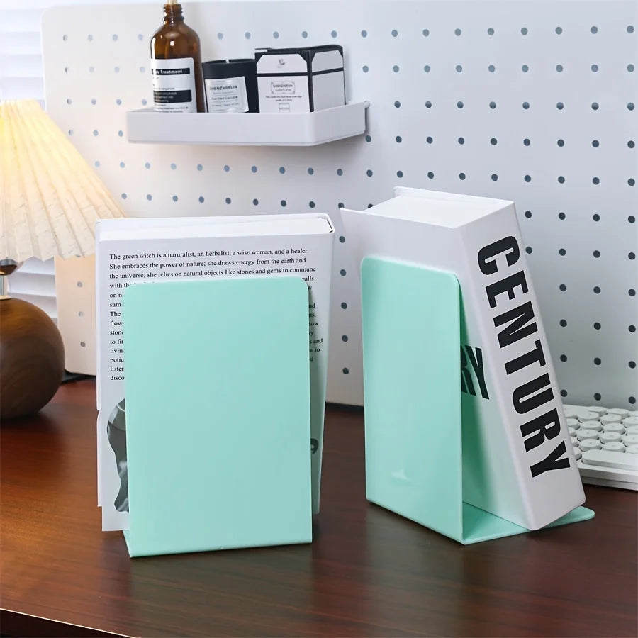 Robuste unsichtbare Buchstützen für effiziente Schreibtischorganisation