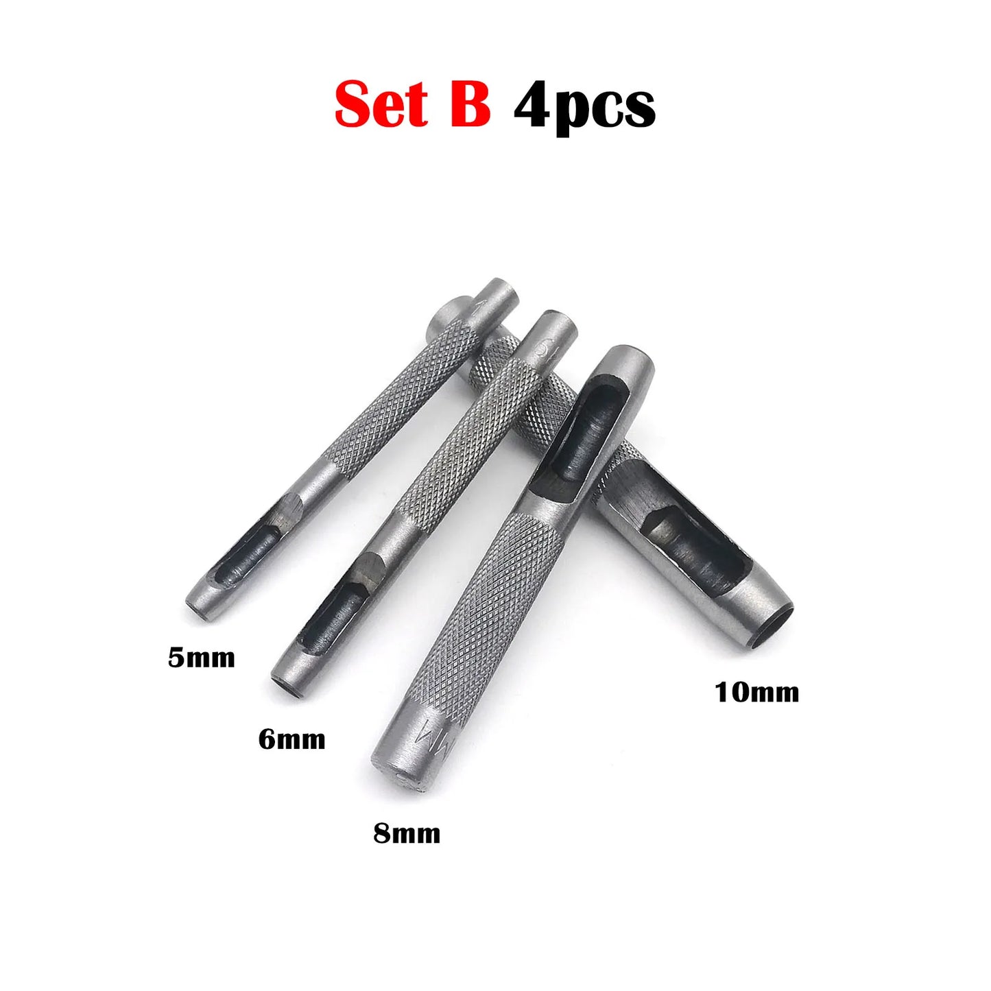 Vielseitiger runder Locher aus 45 Stahl für Lederhandwerk