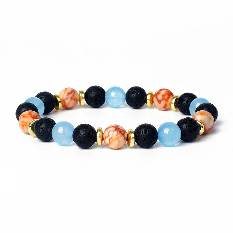 Citrin Aventurin Kristall Armband: Feng Shui Glück & Reichtum für Unisex
