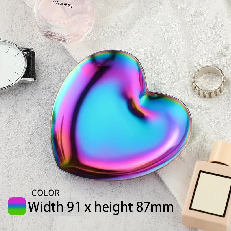 Edelstahl Tablett für Kosmetik und Schmuck – Modern & Praktisch-Yabubest - Home & More