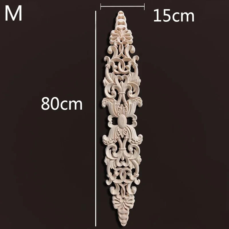 Holzmoebel Applikationen Wohnzimmer Dekoration NATUERLICHE Blumen