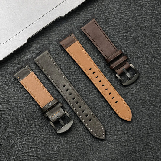Lederarmband mit Schnellverschluss für Samsung Galaxy Watch 8 Modelle