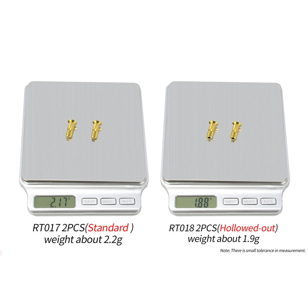 2x Fahrrad Schaltwerk Schrauben M5x14.2mm Titan für MTB Rennrad