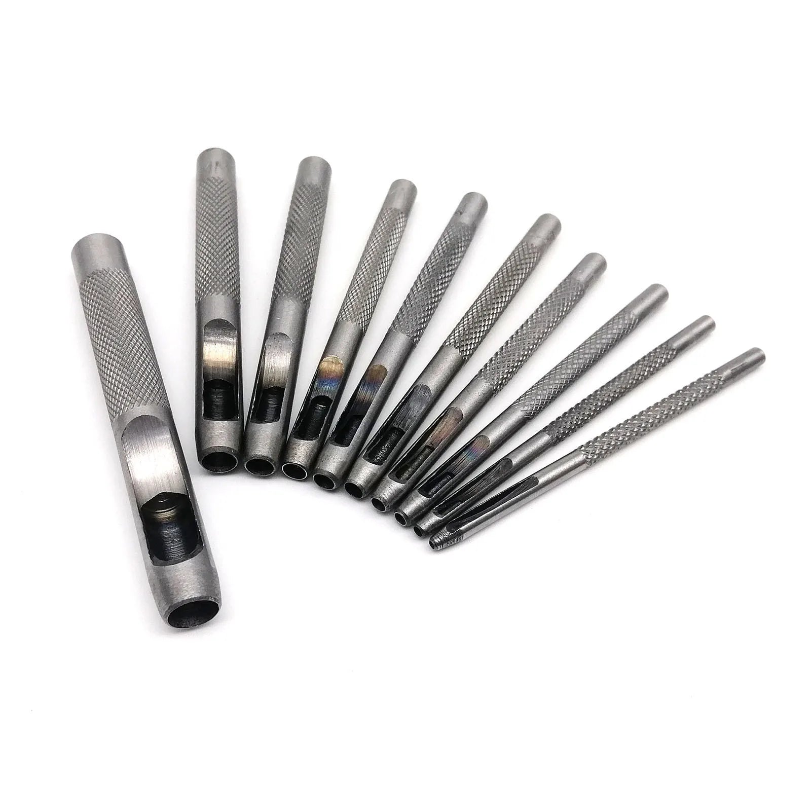 Vielseitiger runder Locher aus 45 Stahl für Lederhandwerk