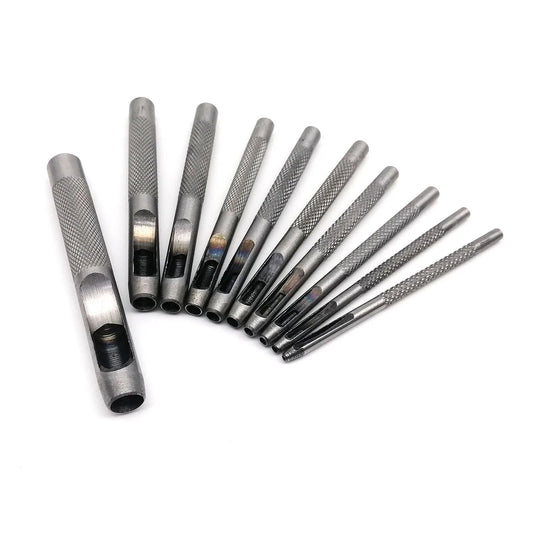 Vielseitiger runder Locher aus 45 Stahl für Lederhandwerk