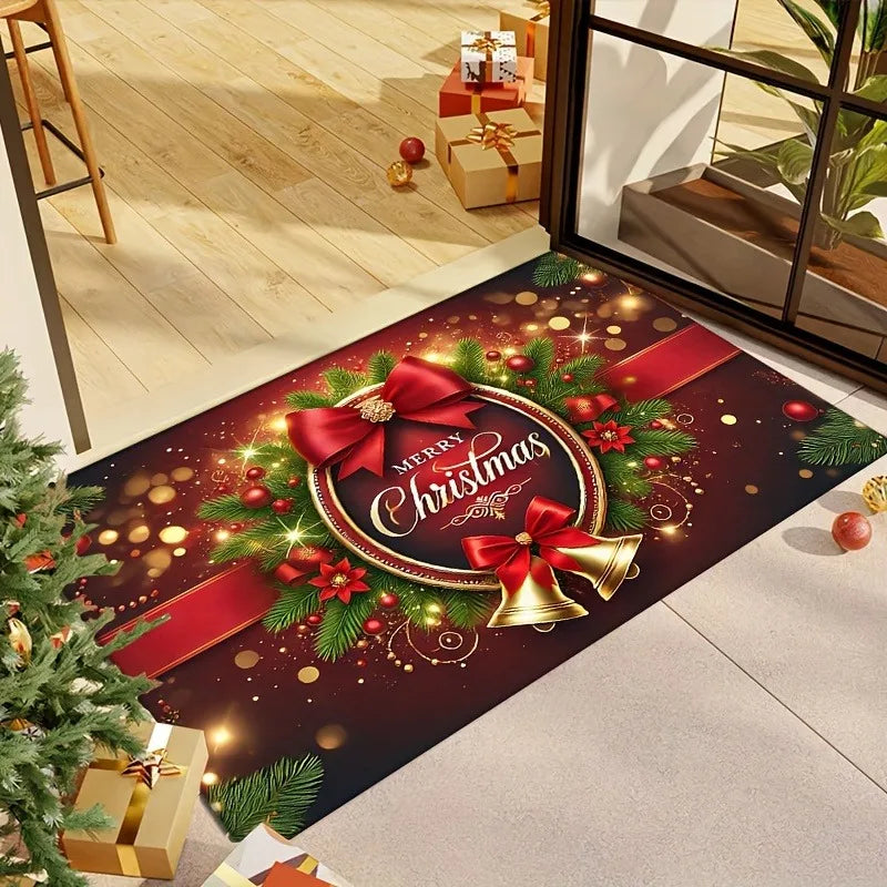 Festliche Weihnachts Bodenmatte für Ihr gemütliches Zuhause