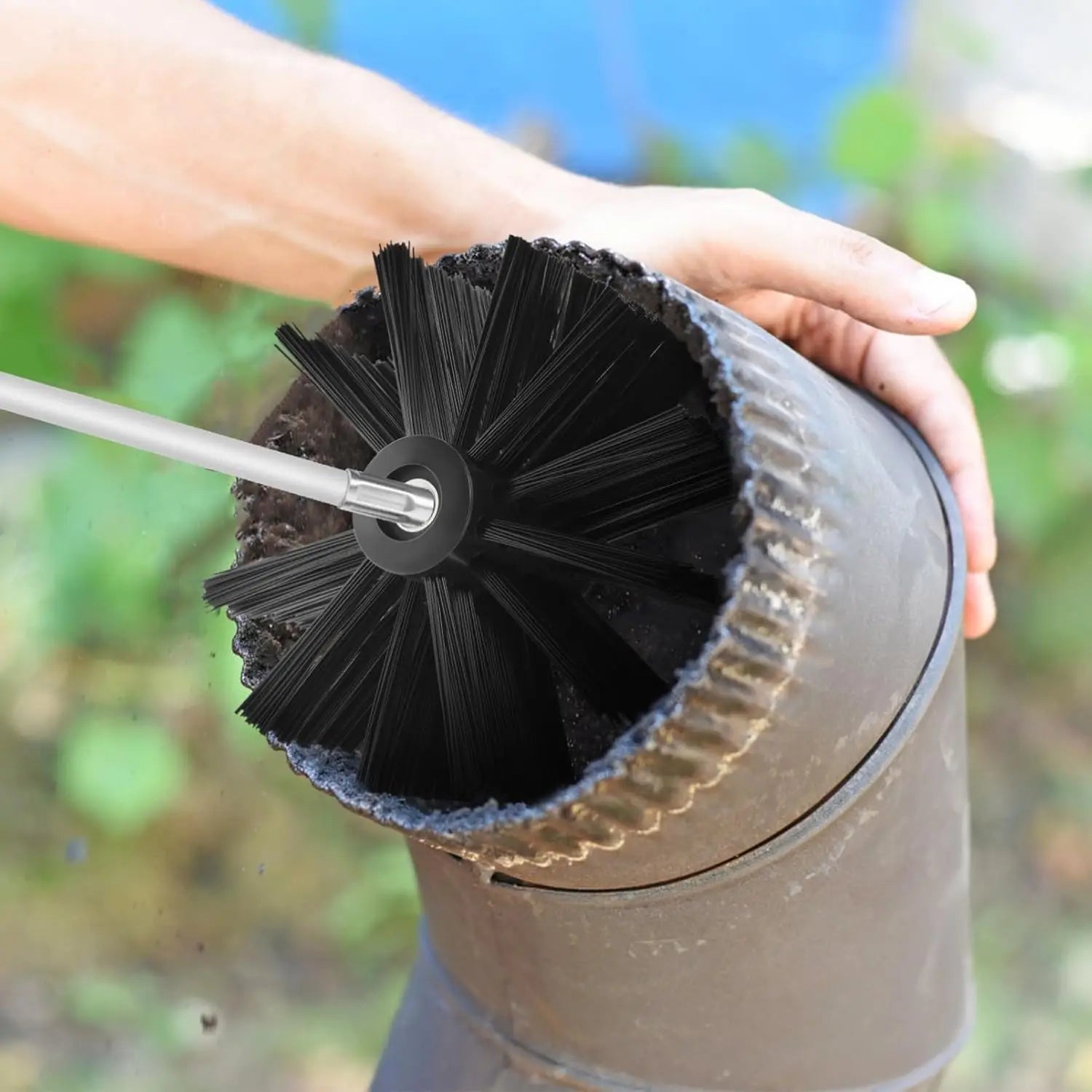 Flexibles Kaminkehrbürsten Set für gründliche Reinigung