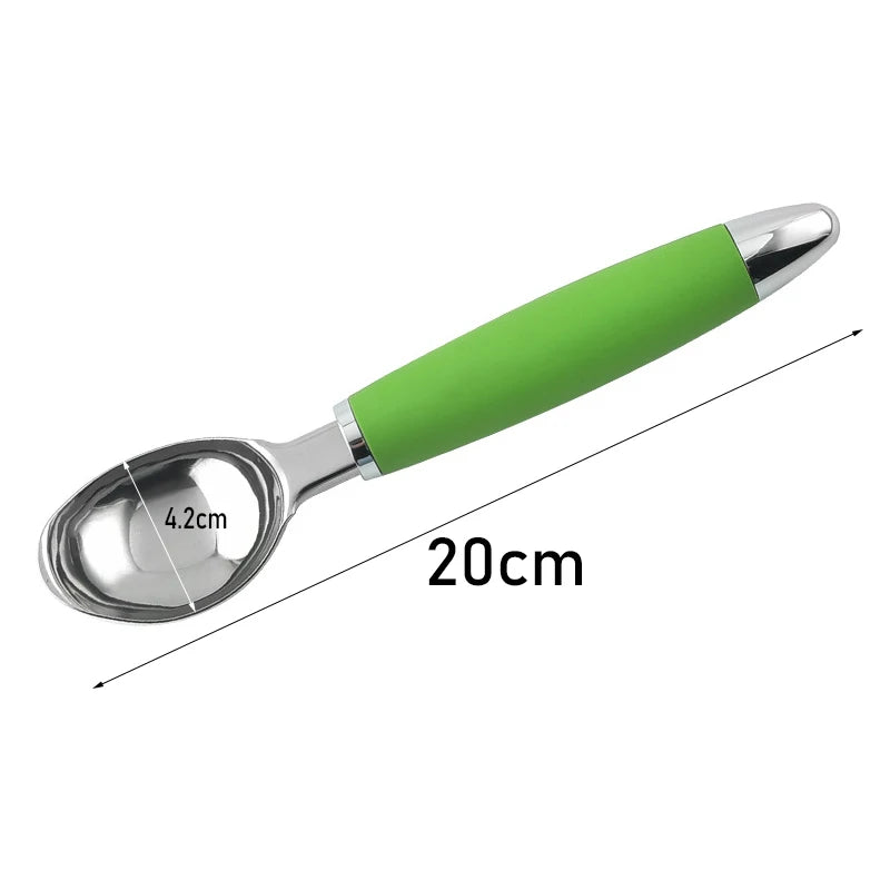 Robuster Edelstahl Eisportionierer für einfache Anwendung