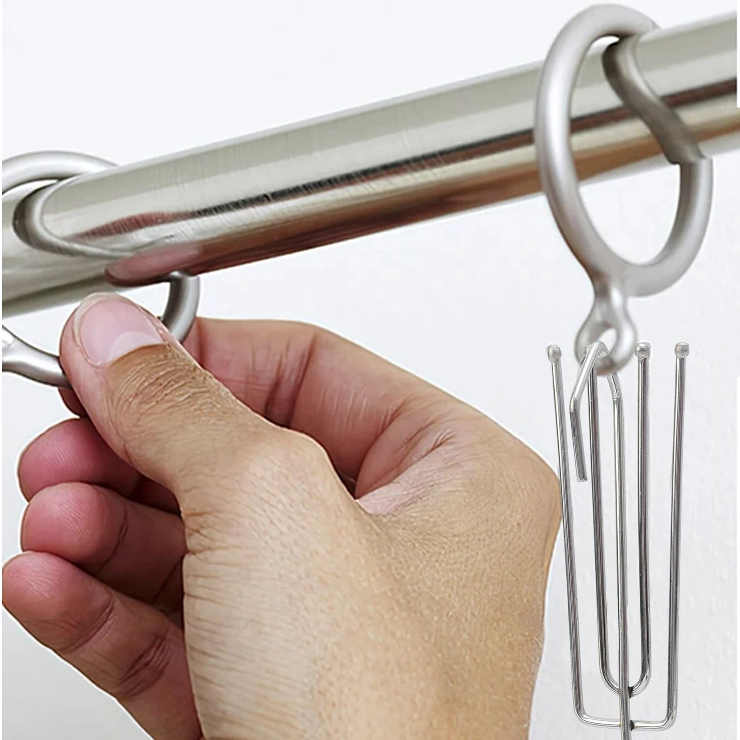 Metall Vorhanghaken für einfache Befestigung und stilvolle Falten