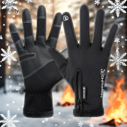 Warme wasserdichte Touchscreen Handschuhe für Winter Sport