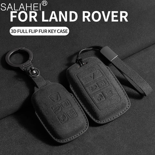 Wildleder Schlüsselhülle für Land Rover – Schutz und Dekoration