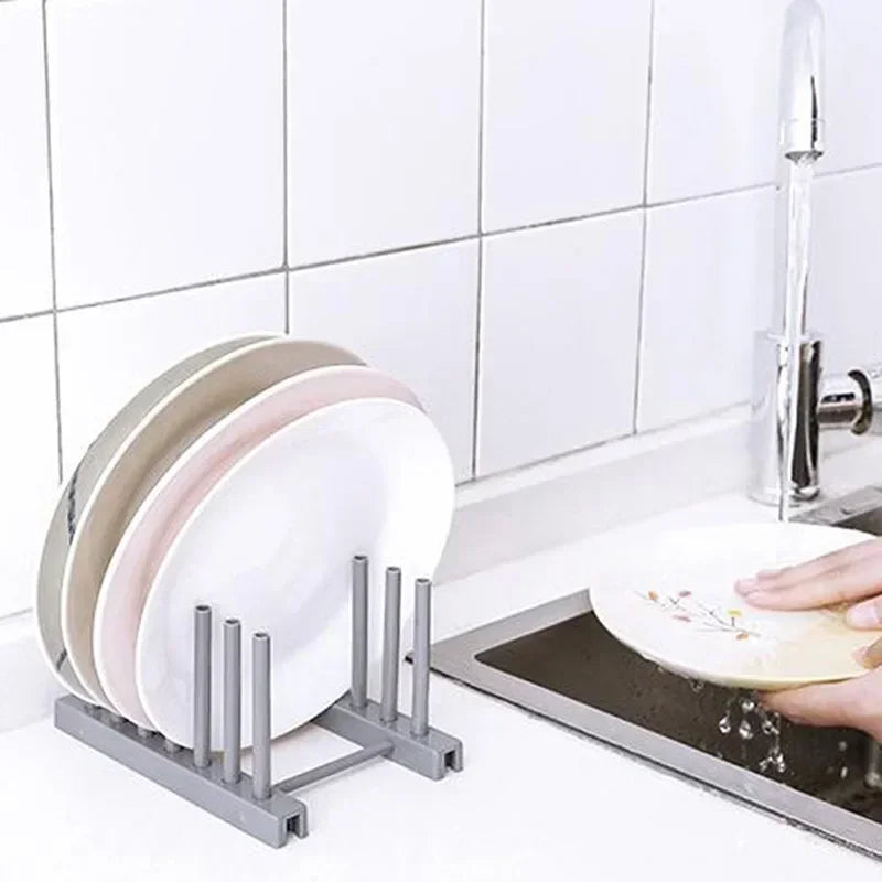 Holz Abtropfgestell Küchenregal Trocknen Organizer für Tassen und Deckel