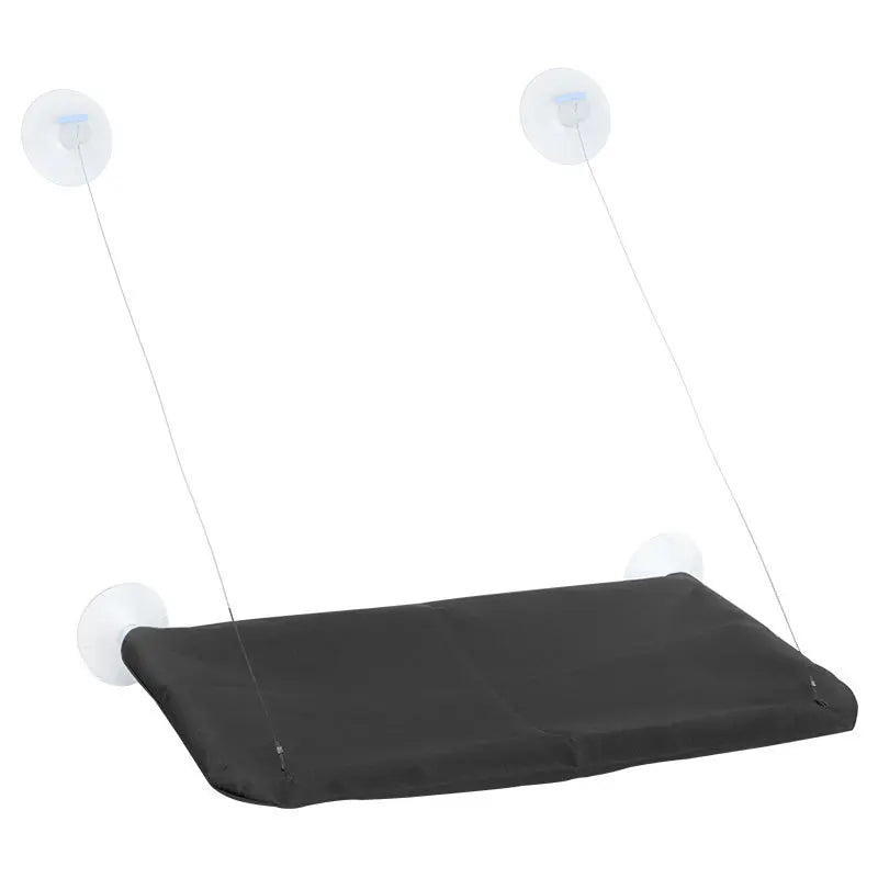 Ultraweiches Katzenfenster Hängemattenbett mit platzsparender Katzensitzstange