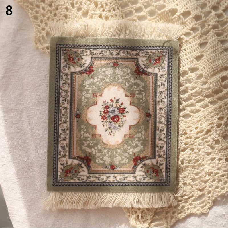 Untersetzer Teppich-Matte quadratisch mit ethnischem Muster - Yabubest - Home & More